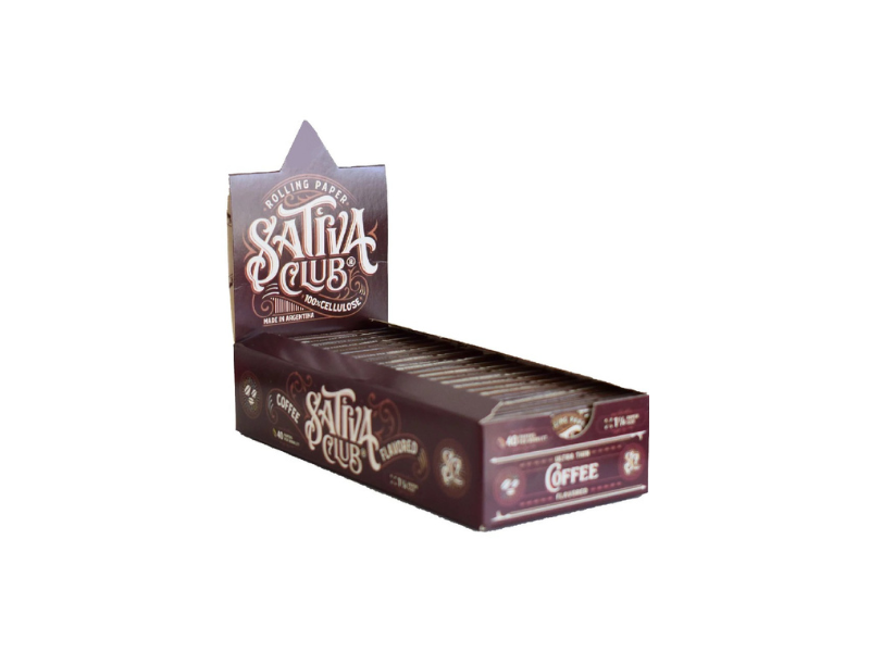 Sativa Club Celulosa Regular sabor café  x22 Unidades 